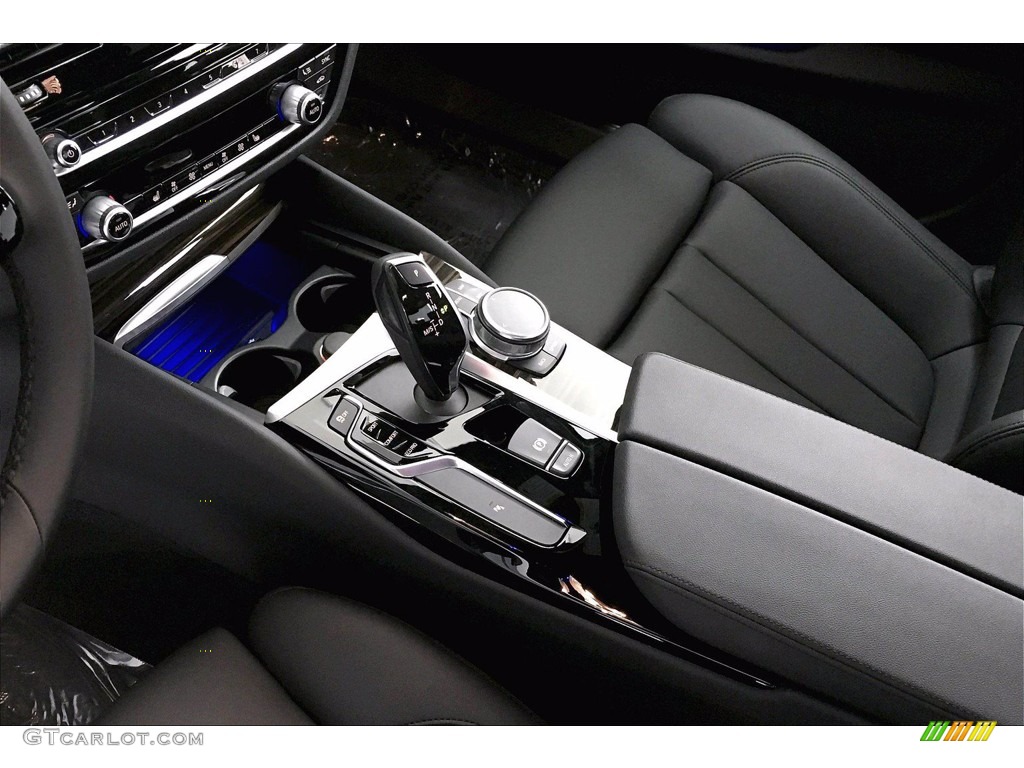 2020 5 Series 530i Sedan - Glacier Silver Metallic / Black photo #16