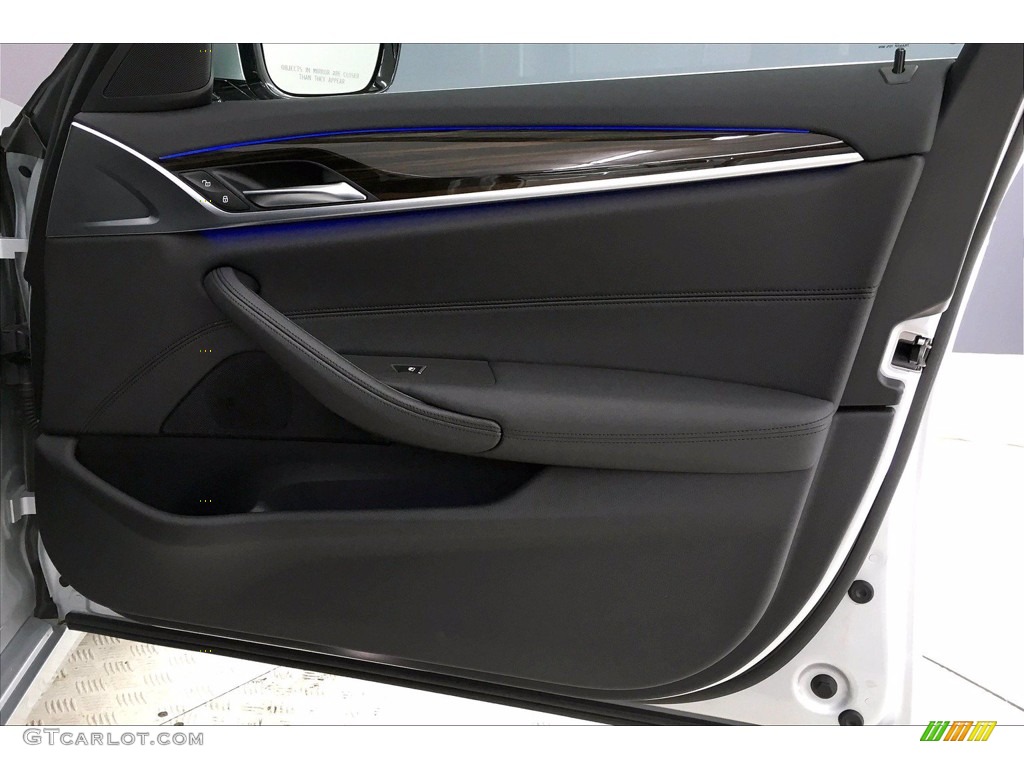 2020 5 Series 530i Sedan - Glacier Silver Metallic / Black photo #24