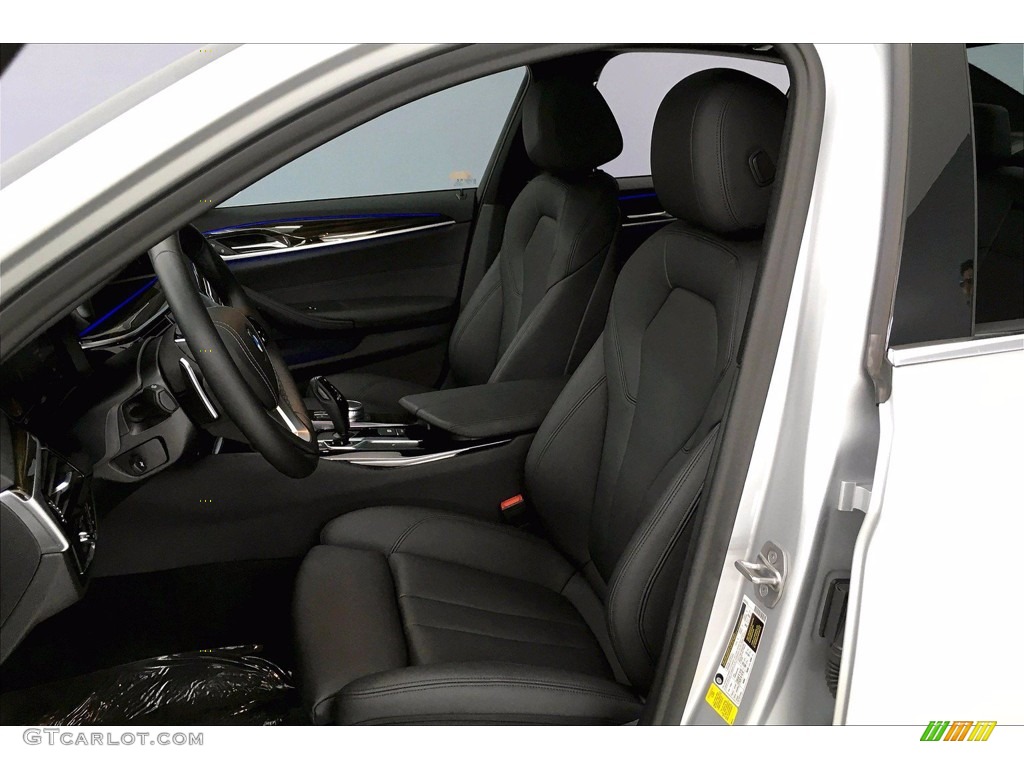 2020 5 Series 530i Sedan - Glacier Silver Metallic / Black photo #28