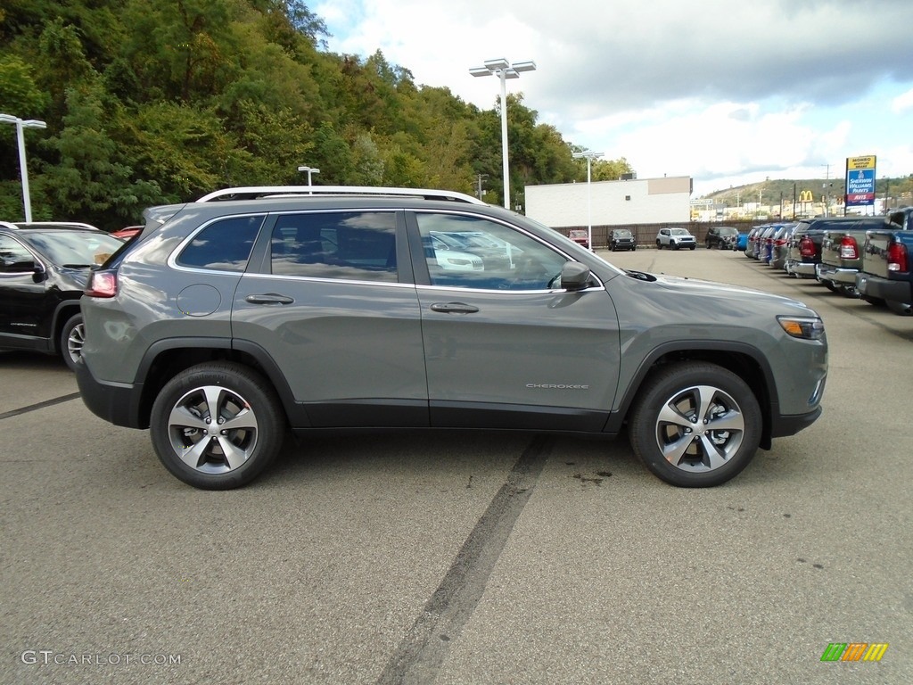 Sting-Gray 2021 Jeep Cherokee Limited 4x4 Exterior Photo #139740164
