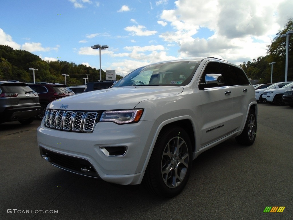 2021 Grand Cherokee Overland 4x4 - Ivory 3-Coat / Dark Sienna Brown/Black photo #1