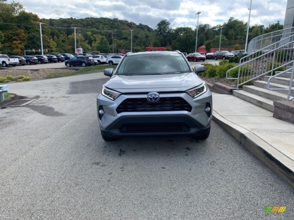 2021 RAV4 XLE AWD Hybrid - Silver Sky Metallic / Light Gray photo #32