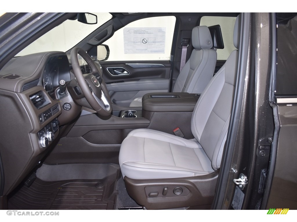 2021 Yukon SLT 4WD - Smokey Quartz Metallic / Dark Walnut/­Slate photo #7