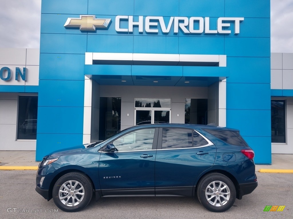 2021 Equinox LT - Pacific Blue Metallic / Jet Black photo #1
