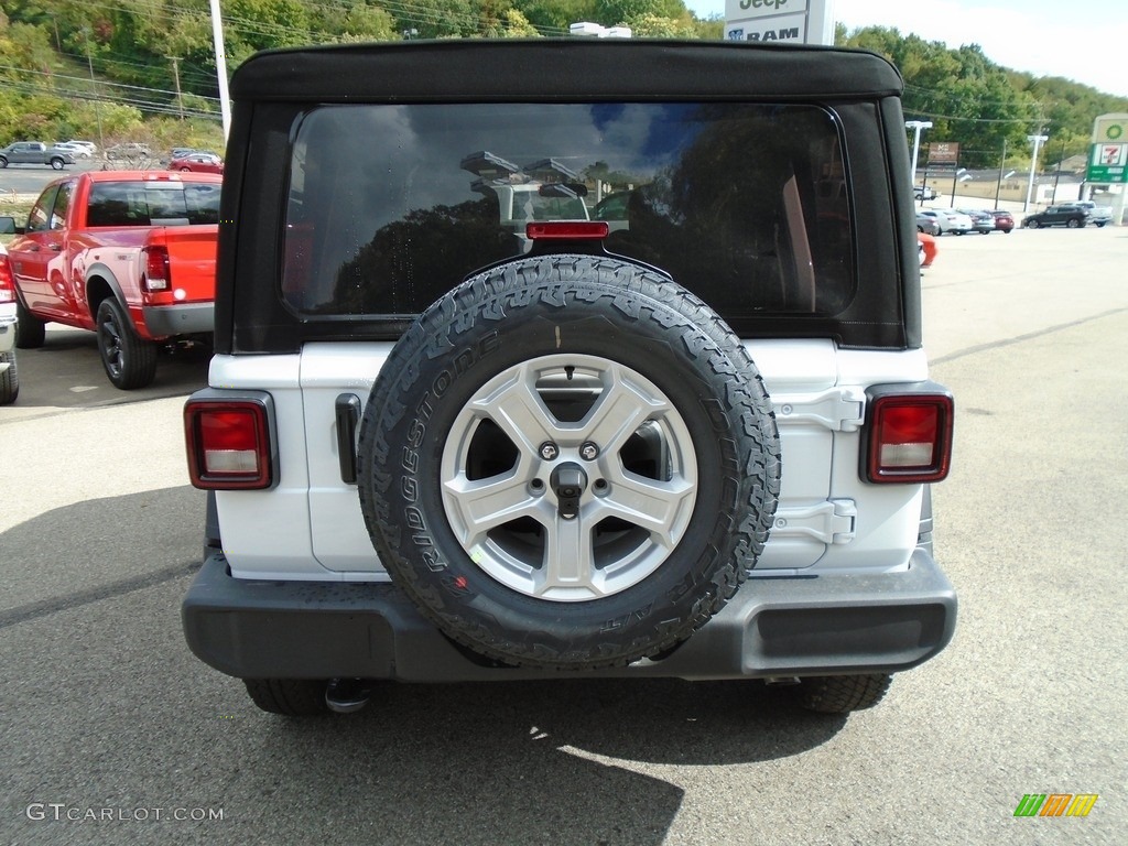 2021 Wrangler Unlimited Sport 4x4 - Bright White / Black photo #10