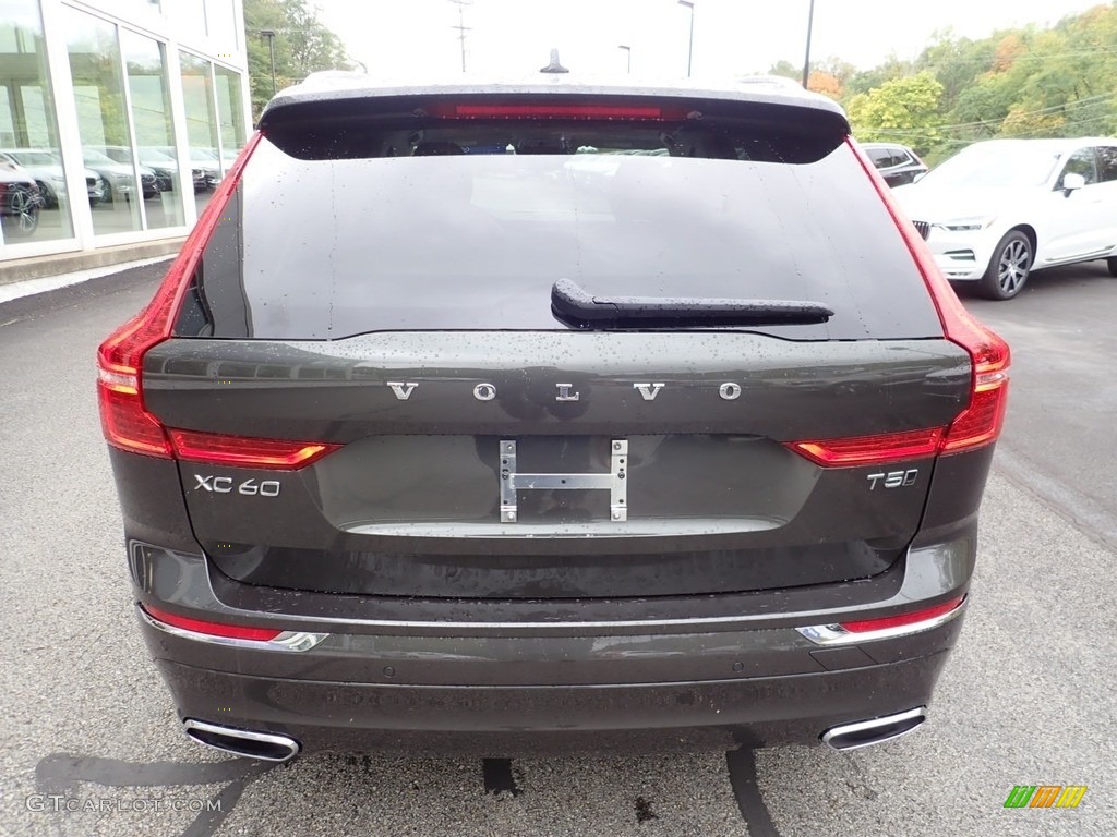 2021 XC60 T5 AWD Inscription - Pine Grey Metallic / Blonde/Charcoal photo #3
