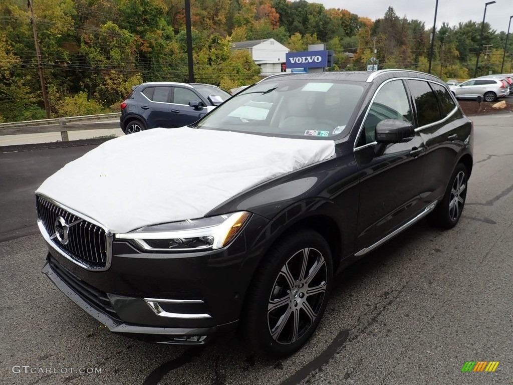 2021 XC60 T5 AWD Inscription - Pine Grey Metallic / Blonde/Charcoal photo #5