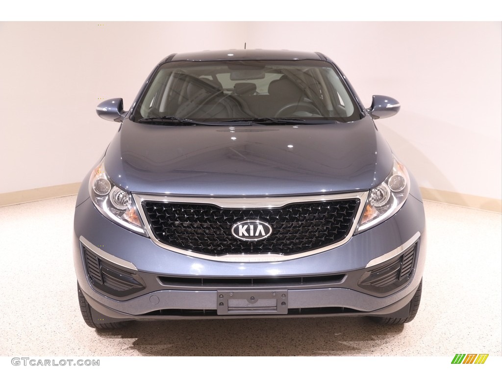 2016 Sportage LX - Twilight Blue / Black photo #2