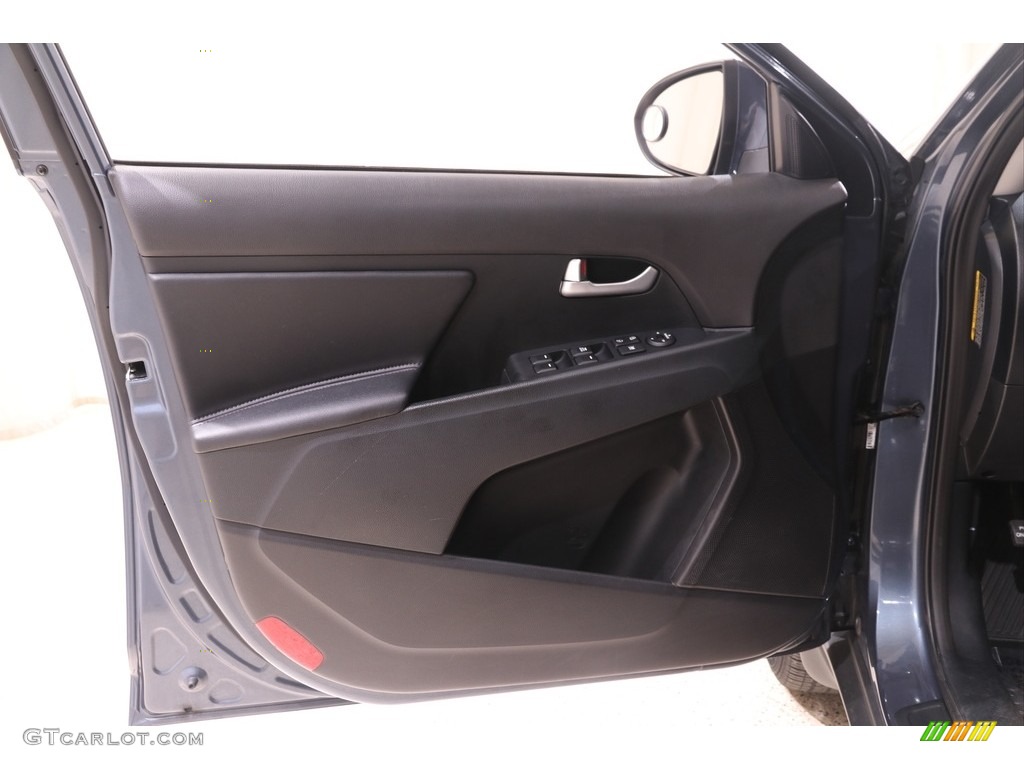 2016 Sportage LX - Twilight Blue / Black photo #4