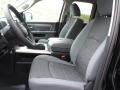 Black/Diesel Gray 2020 Ram 1500 Classic Warlock Quad Cab 4x4 Interior Color