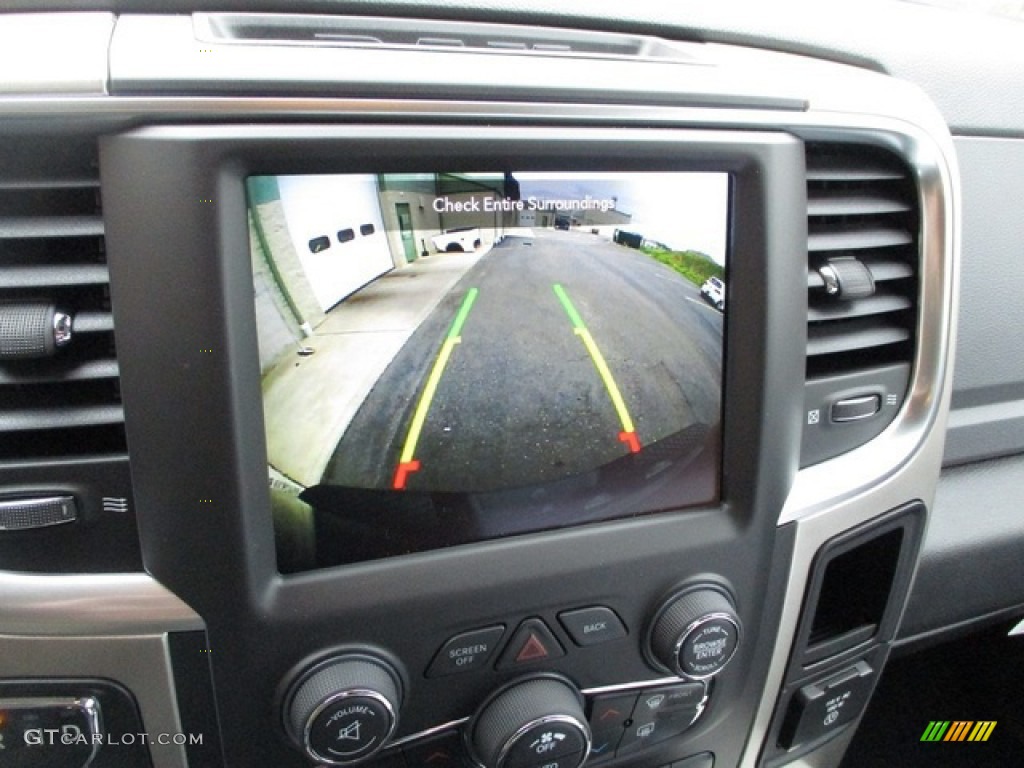 2020 1500 Classic Warlock Quad Cab 4x4 - Diamond Black Crystal Pearl / Black/Diesel Gray photo #15