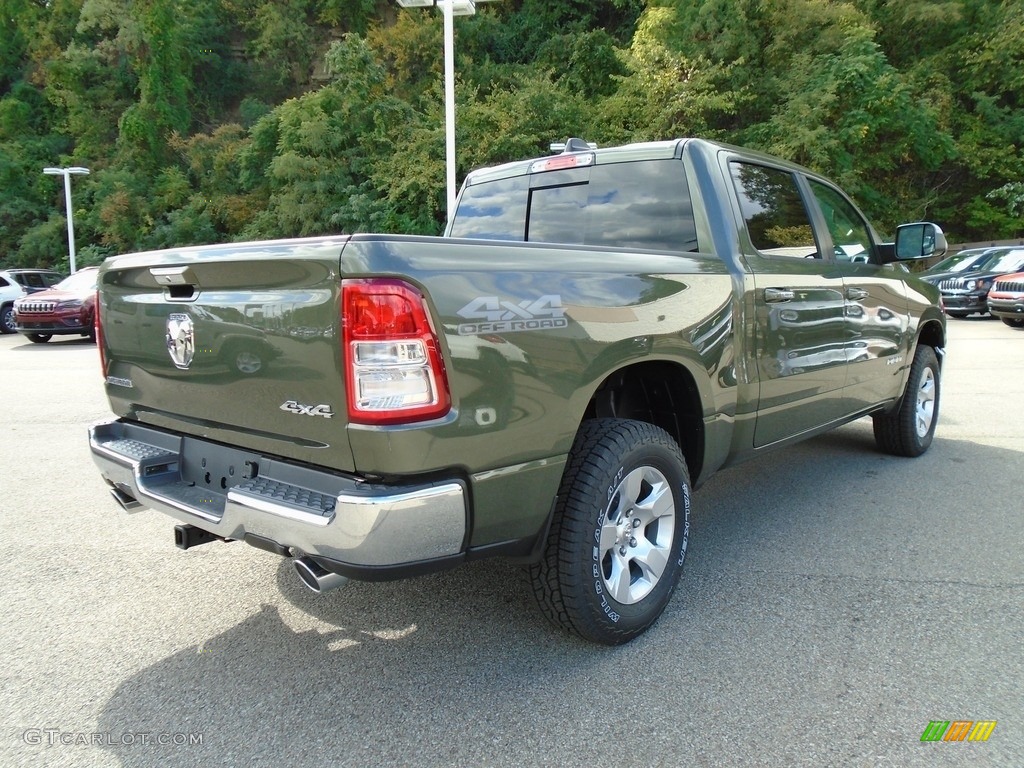 2020 1500 Big Horn Crew Cab 4x4 - Olive Green Pearl / Black photo #5