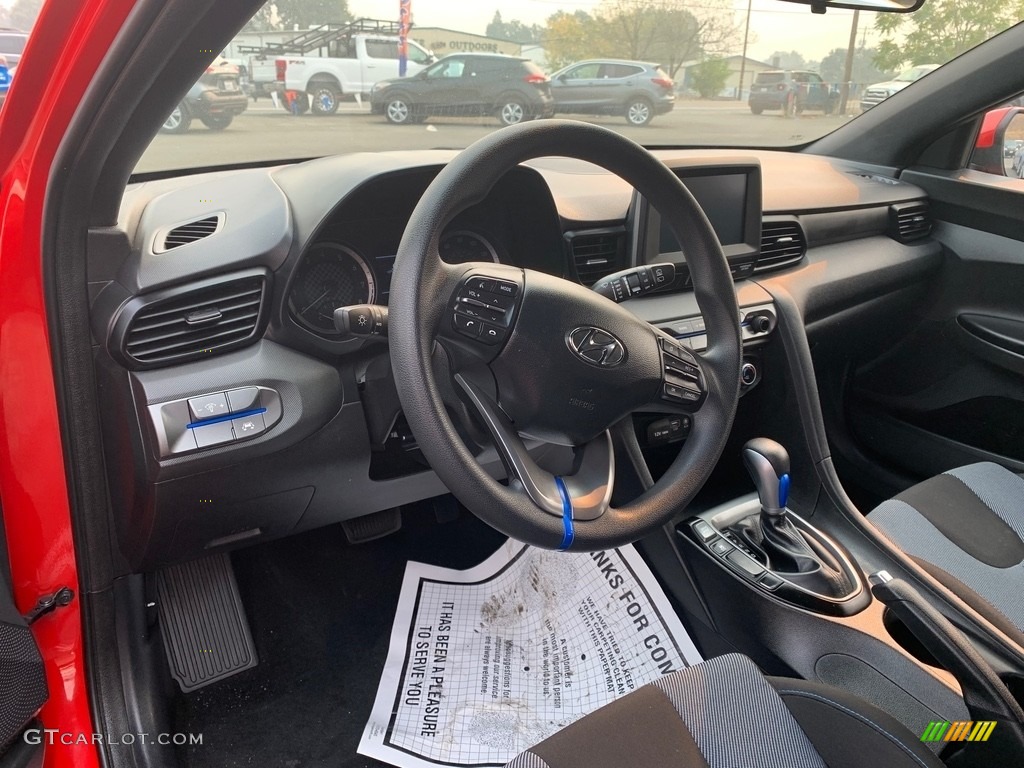 2019 Hyundai Veloster 2.0 Interior Color Photos