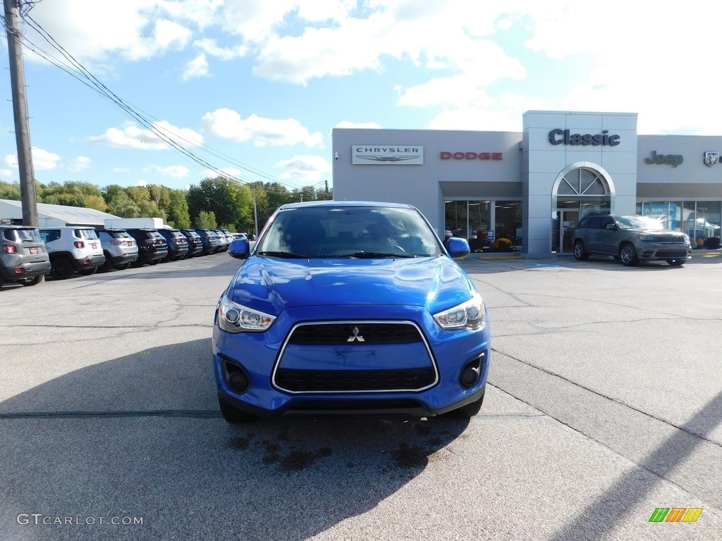 2015 Outlander Sport ES AWC - Octane Blue / Black photo #2