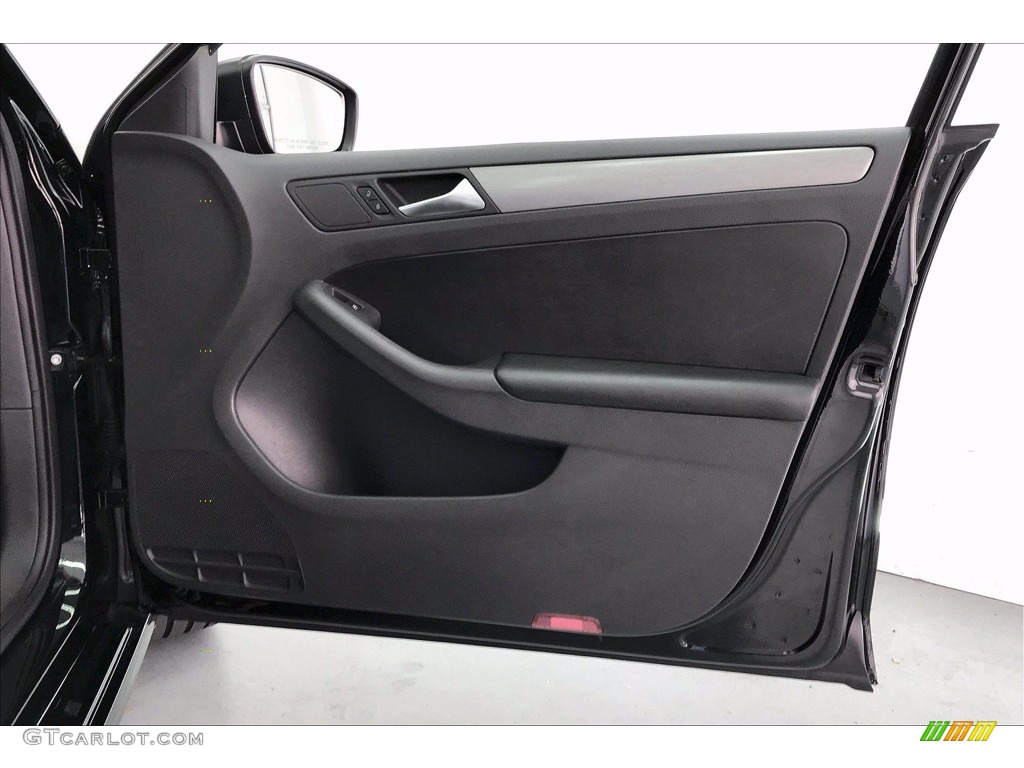 2016 Volkswagen Jetta Sport Black/Ceramique Door Panel Photo #139743674