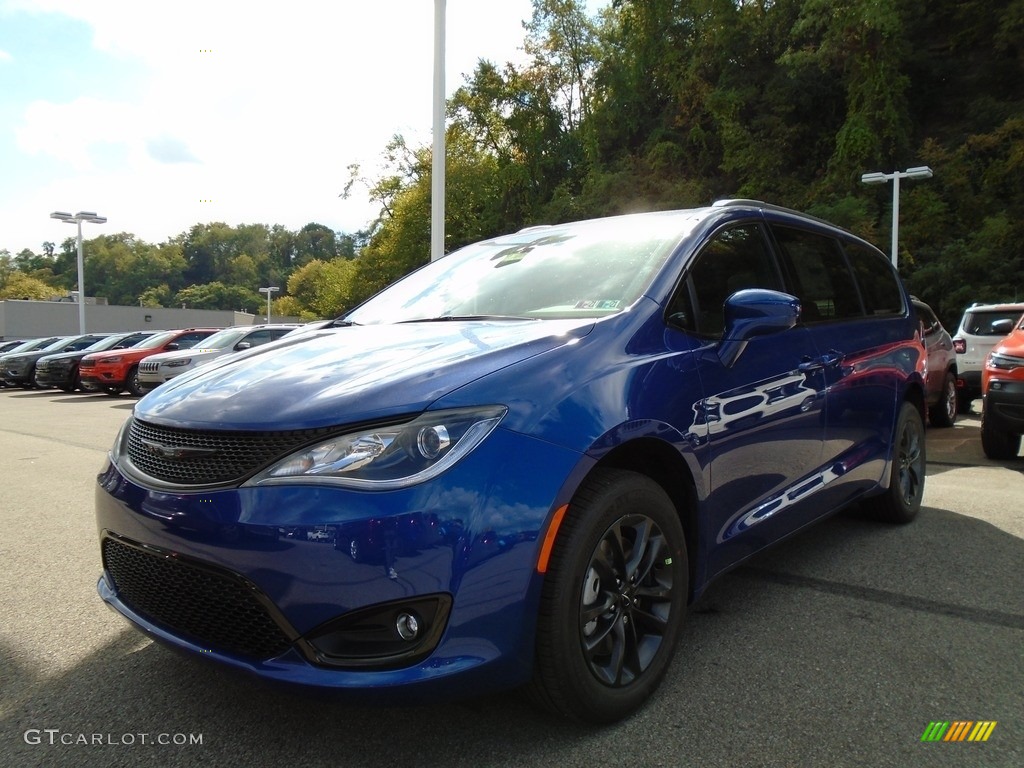 2020 Pacifica Launch Edition AWD - Jazz Blue Pearl / Black photo #1