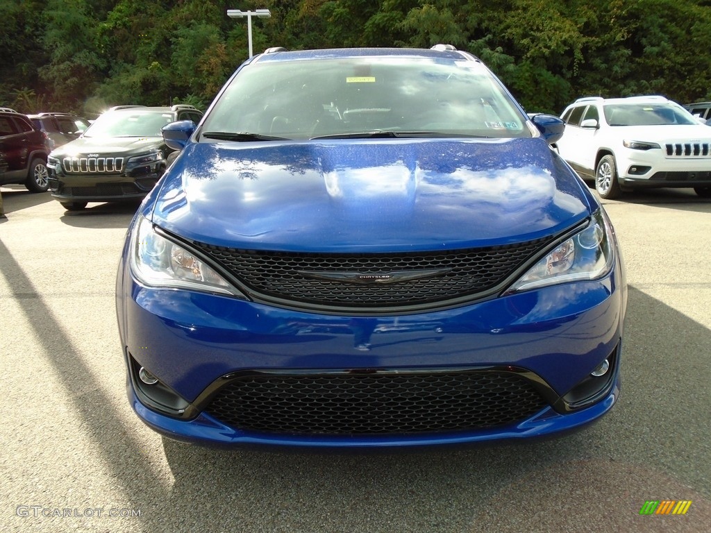2020 Pacifica Launch Edition AWD - Jazz Blue Pearl / Black photo #2