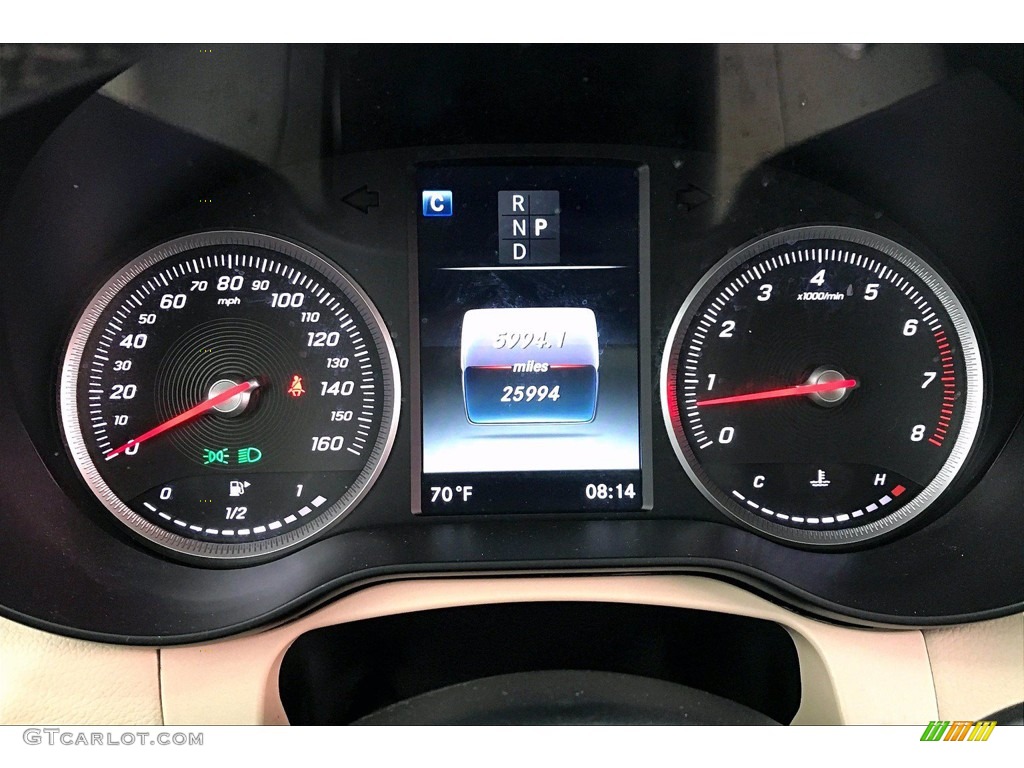 2018 Mercedes-Benz GLC 300 4Matic Coupe Gauges Photo #139744310