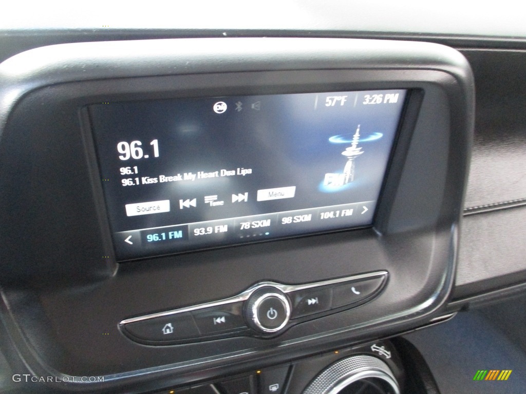 2016 Camaro LT Coupe - Hyper Blue Metallic / Medium Ash Gray photo #15