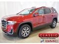 2021 Cayenne Red Tintcoat GMC Acadia SLT AWD  photo #1