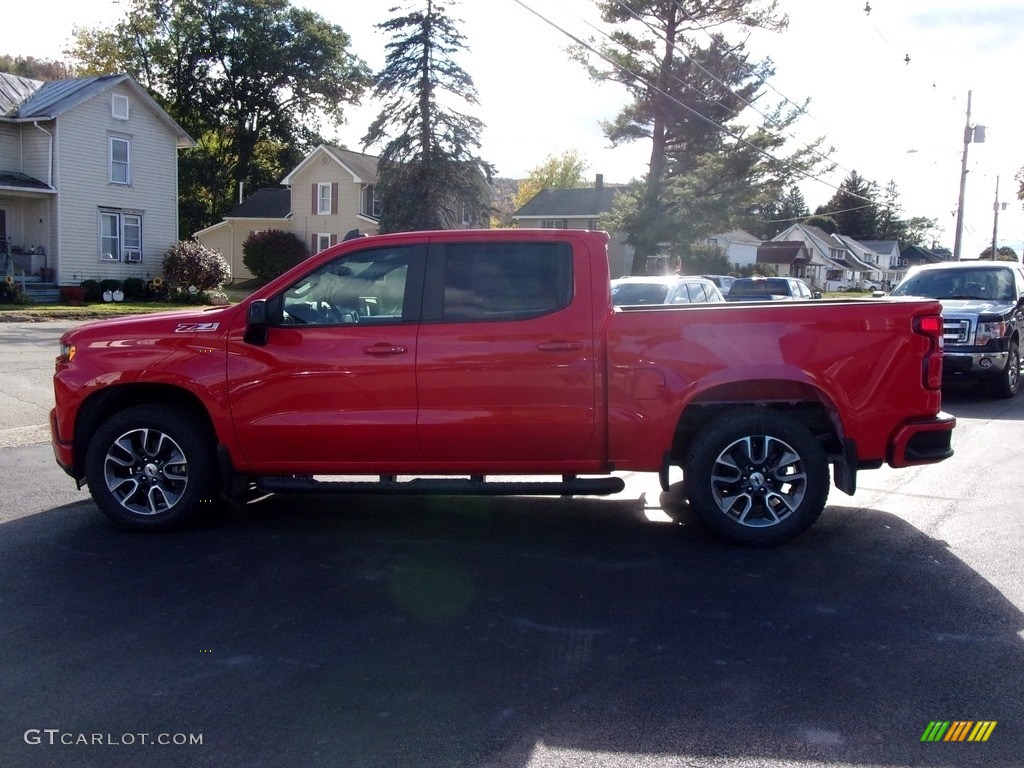 2020 Silverado 1500 RST Crew Cab 4x4 - Red Hot / Jet Black photo #3