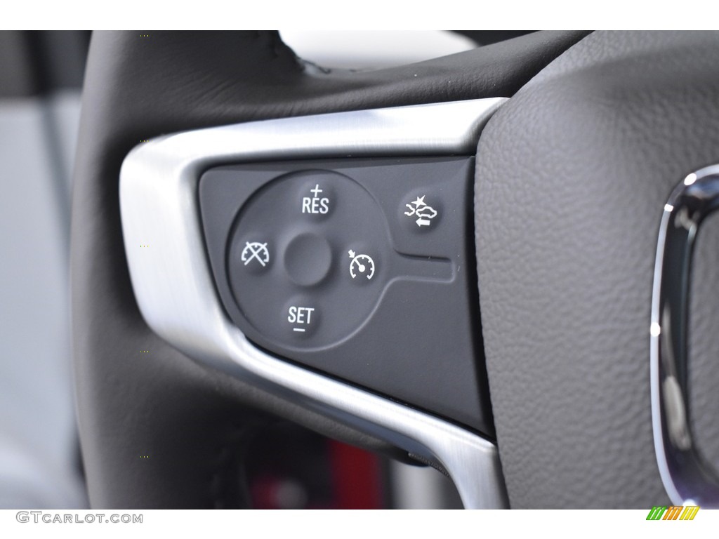 2021 GMC Acadia SLT AWD Cocoa/Light Ash Gray Steering Wheel Photo #139745510