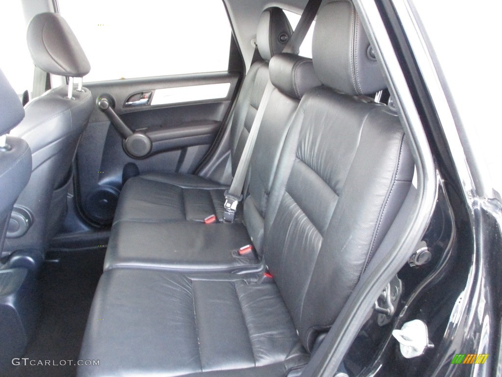2011 CR-V EX-L 4WD - Crystal Black Pearl / Black photo #13