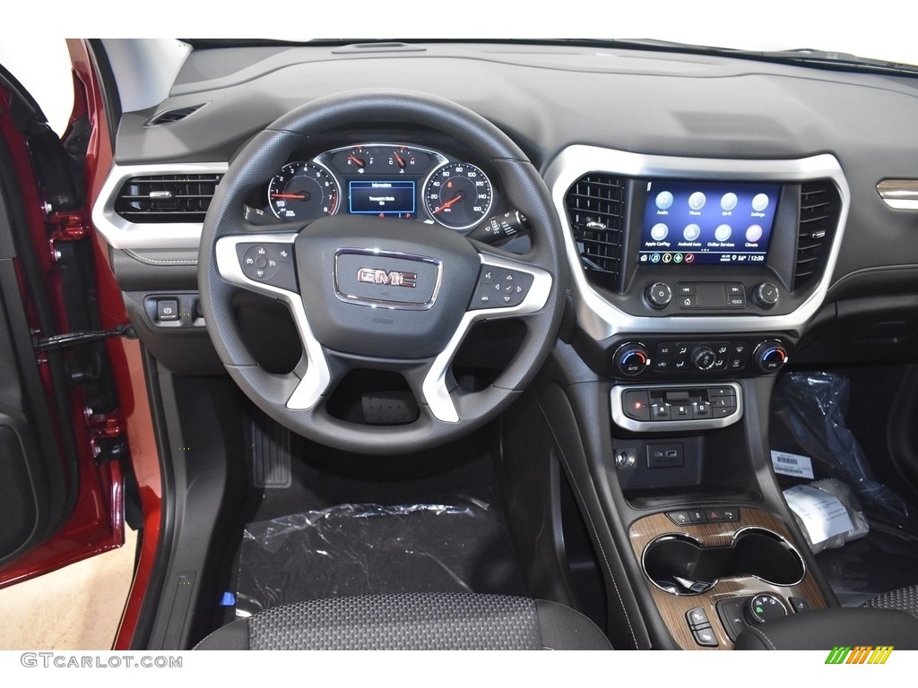 2021 GMC Acadia SLE AWD Jet Black Dashboard Photo #139746059