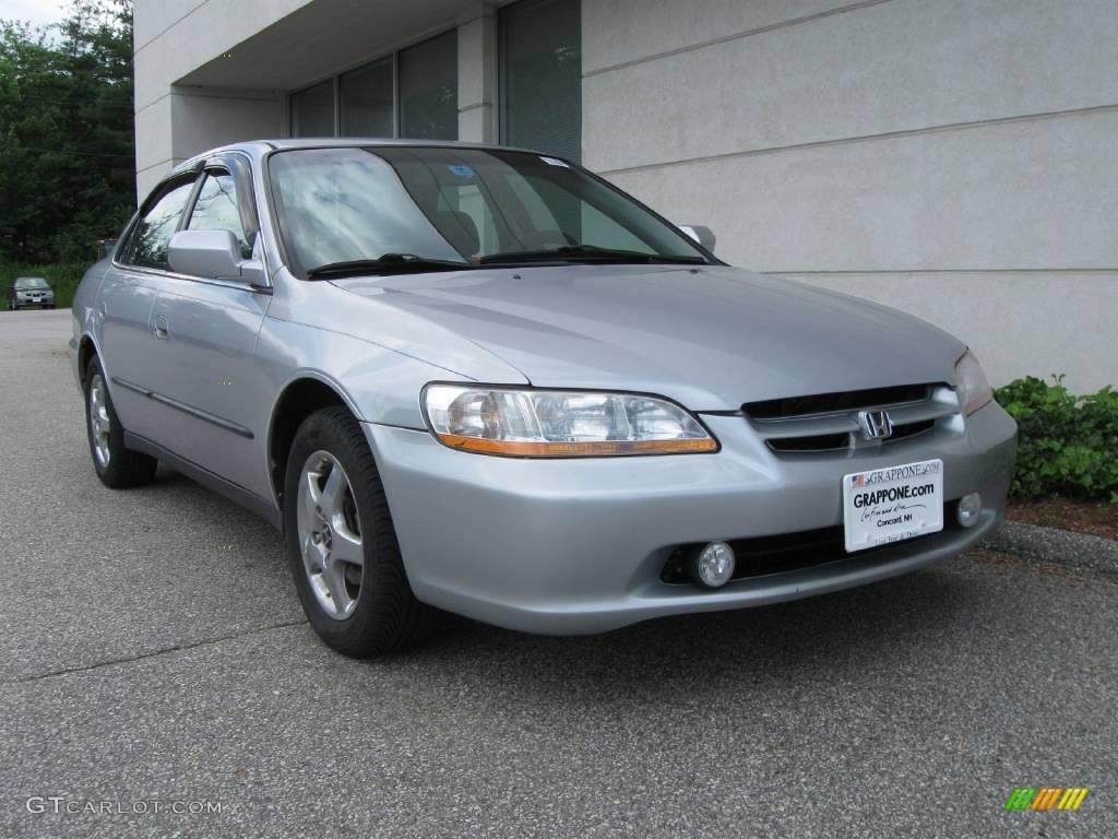 2000 Accord LX Sedan - Satin Silver Metallic / Quartz photo #1