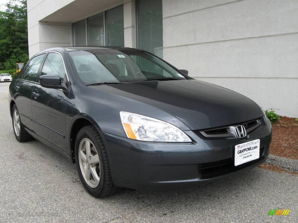 2003 Accord EX-L Sedan - Graphite Pearl / Gray photo #1