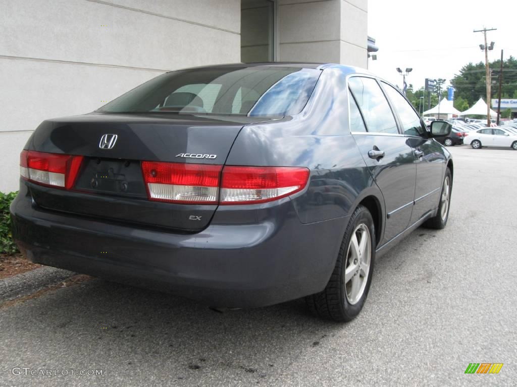 2003 Accord EX-L Sedan - Graphite Pearl / Gray photo #3
