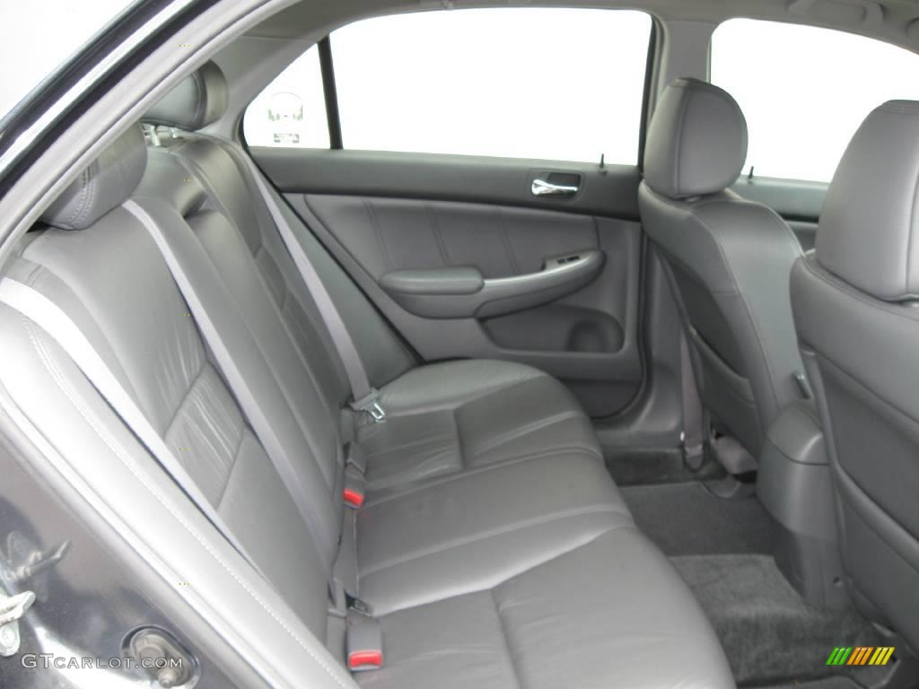 2003 Accord EX-L Sedan - Graphite Pearl / Gray photo #5