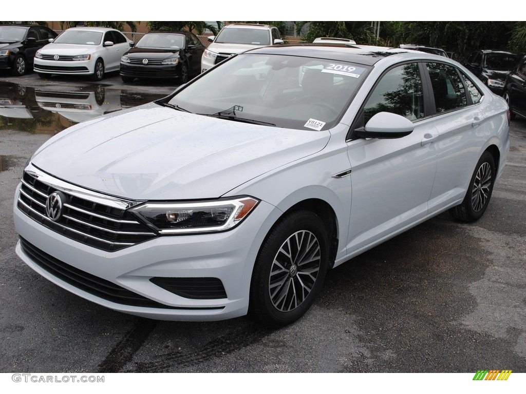 2019 Jetta SEL - White Silver Metallic / Titan Black photo #4