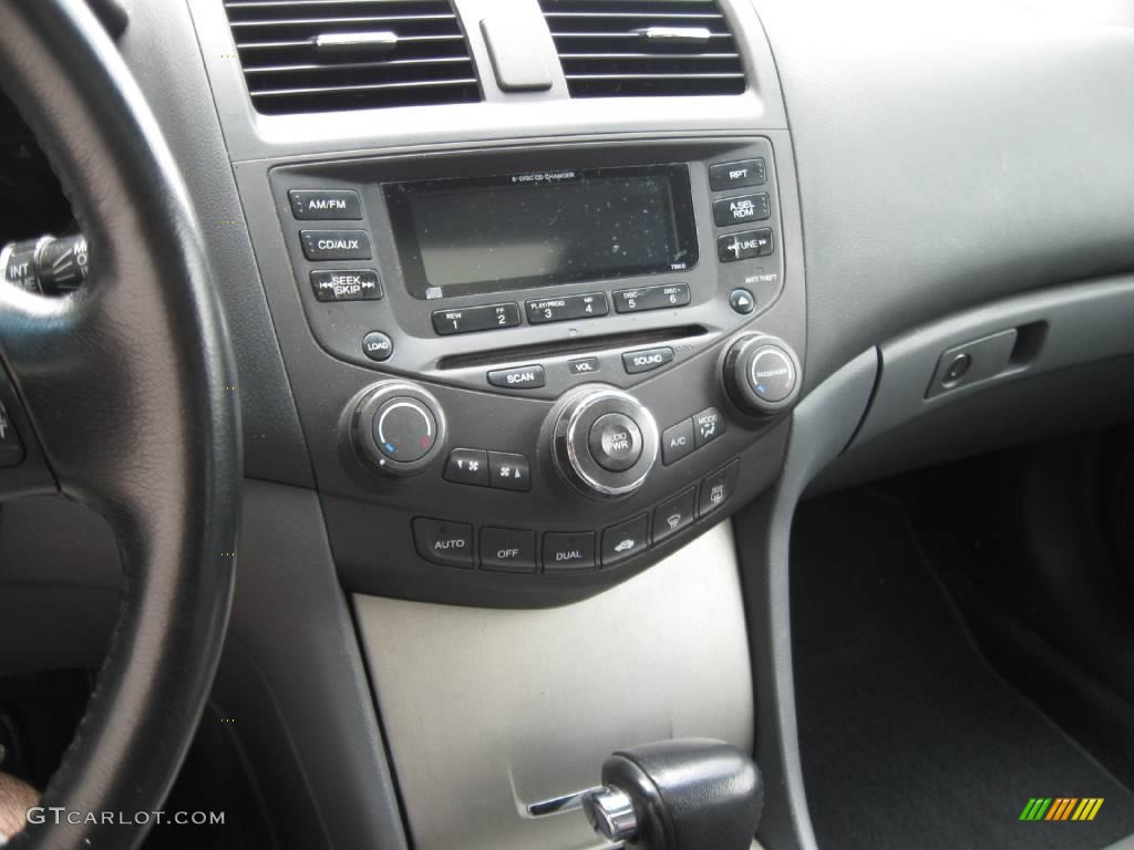 2003 Accord EX-L Sedan - Graphite Pearl / Gray photo #9