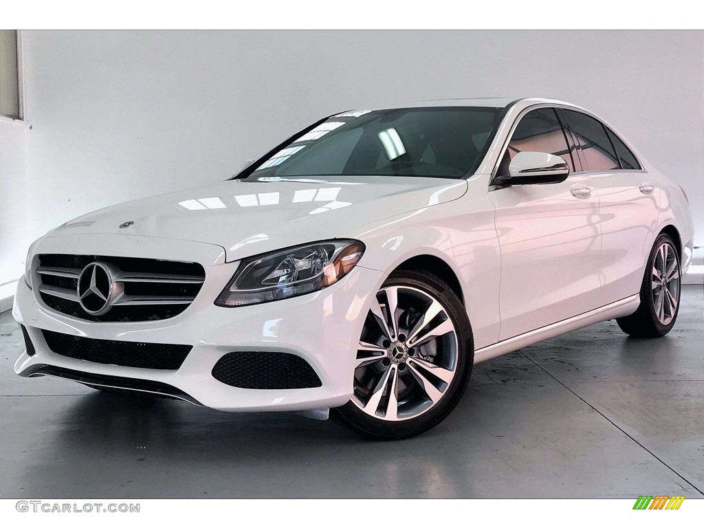 Polar White 2018 Mercedes-Benz C 300 Sedan Exterior Photo #139747985
