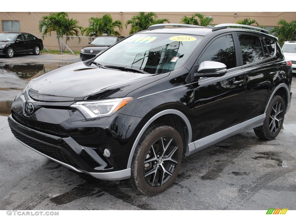 Black 2018 Toyota RAV4 SE Exterior Photo #139748039