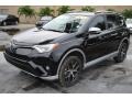 Black 2018 Toyota RAV4 SE Exterior