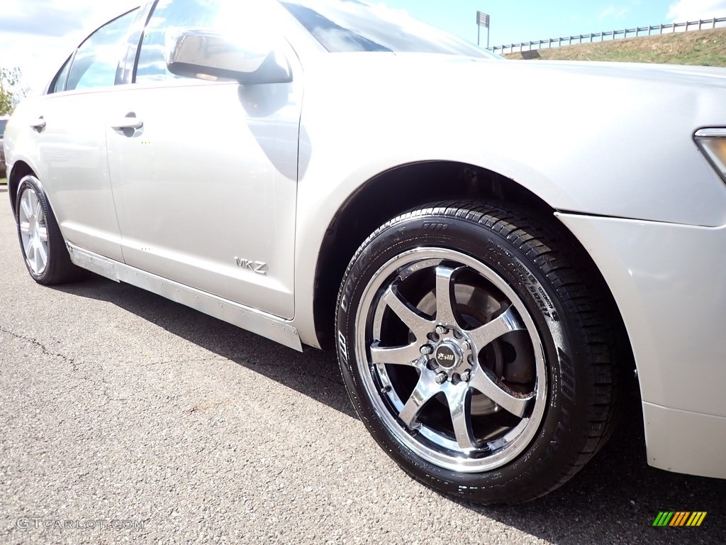 2007 MKZ AWD Sedan - Silver Birch Metallic / Sand photo #3