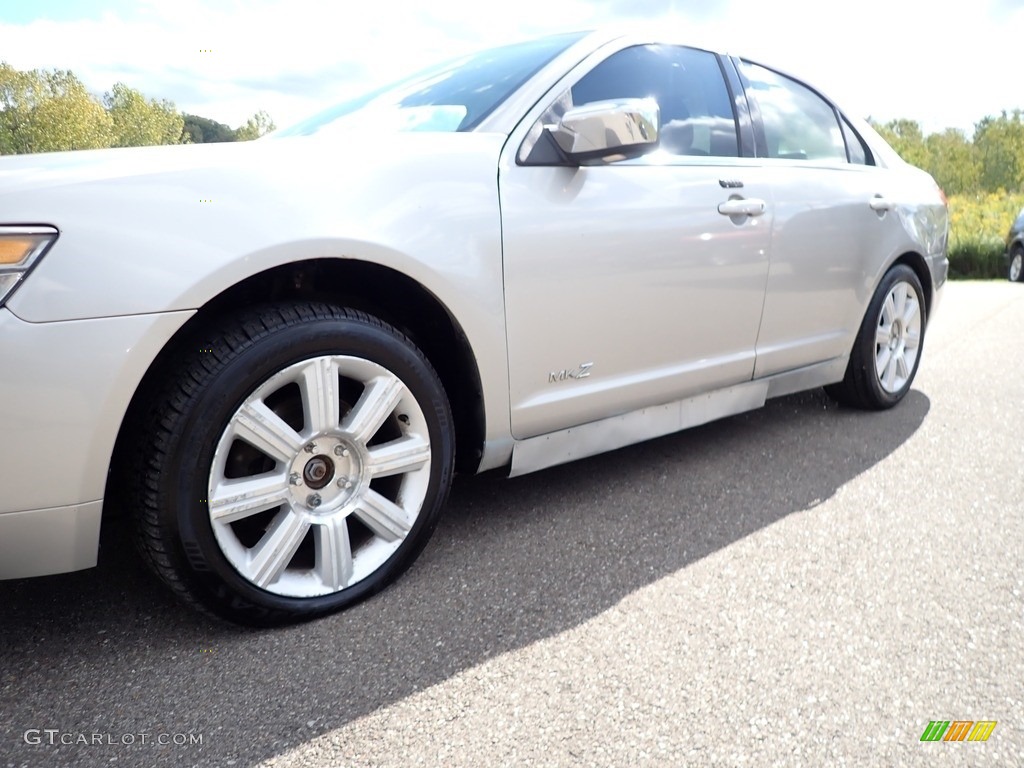 2007 MKZ AWD Sedan - Silver Birch Metallic / Sand photo #6