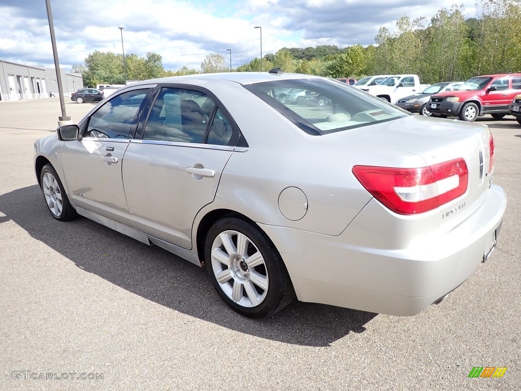 2007 MKZ AWD Sedan - Silver Birch Metallic / Sand photo #7