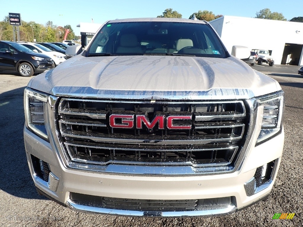 2021 Yukon XL SLT 4WD - Pearl Beige Metallic / Dark Walnut/­Slate photo #2