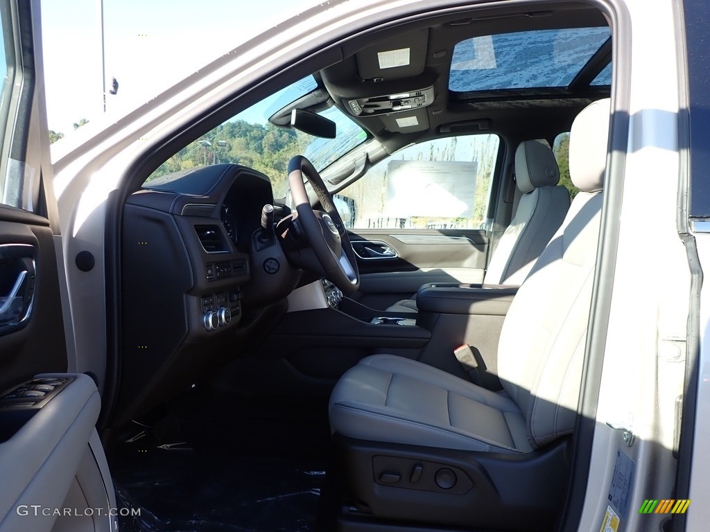 2021 Yukon XL SLT 4WD - Pearl Beige Metallic / Dark Walnut/­Slate photo #13