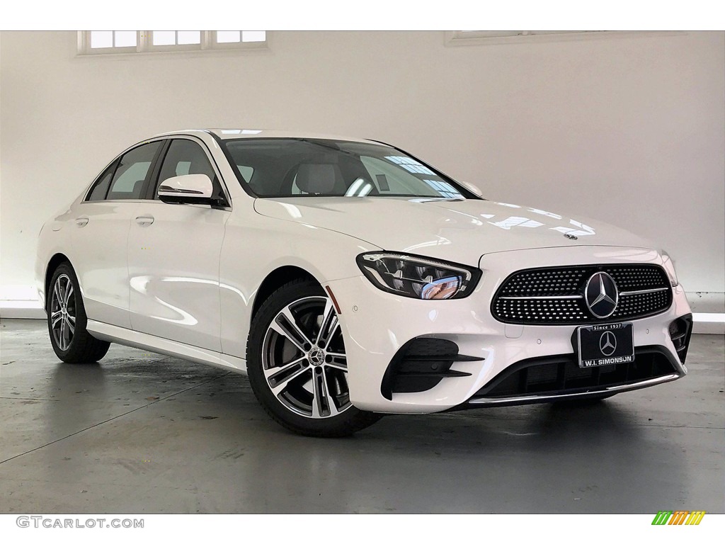 Polar White 2021 Mercedes-Benz E 350 Sedan Exterior Photo #139750337