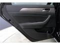 Black 2018 Hyundai Sonata Sport 2.0T Door Panel