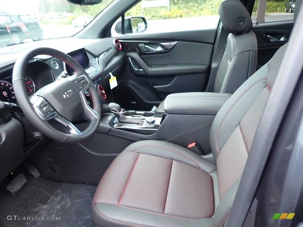 Jet Black Interior 2021 Chevrolet Blazer RS AWD Photo #139750793