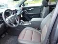 Jet Black Front Seat Photo for 2021 Chevrolet Blazer #139750793