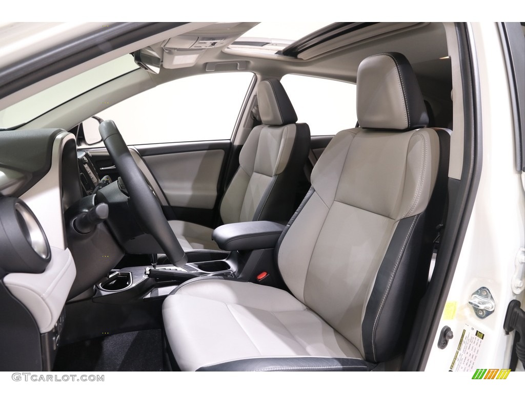 2017 RAV4 Limited AWD - Blizzard Pearl White / Ash photo #5