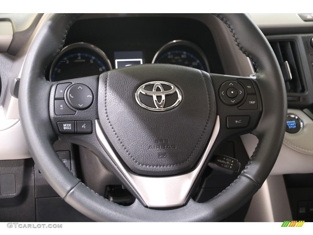 2017 RAV4 Limited AWD - Blizzard Pearl White / Ash photo #7