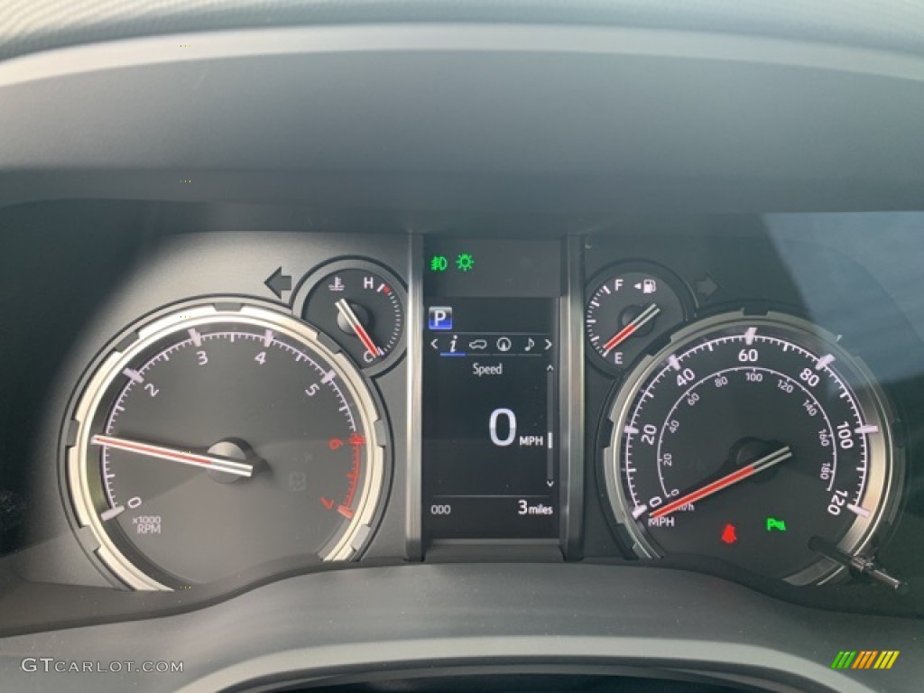 2021 Toyota 4Runner Nightshade 4x4 Gauges Photo #139751057