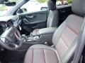 Jet Black Front Seat Photo for 2021 Chevrolet Blazer #139751093